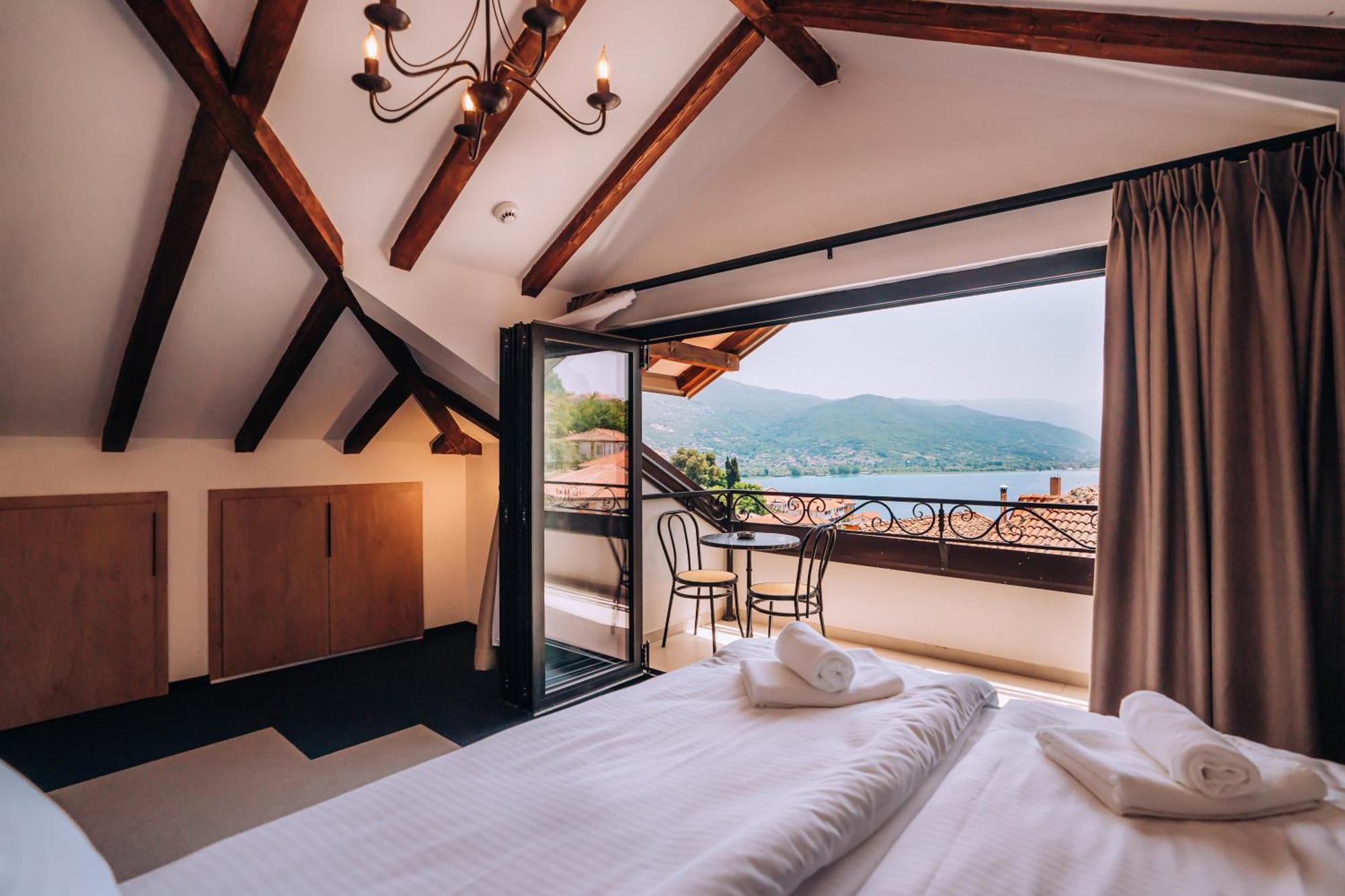 Villa Pupin Gorna Porta Ohrid Esterno foto
