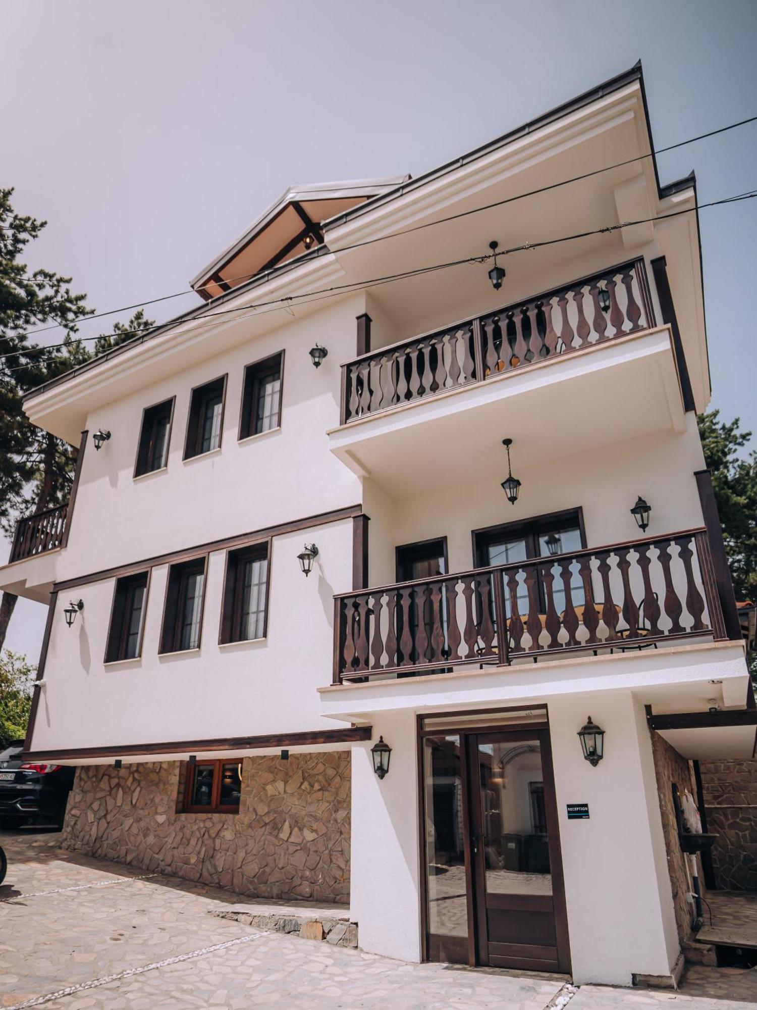 Villa Pupin Gorna Porta Ohrid Esterno foto