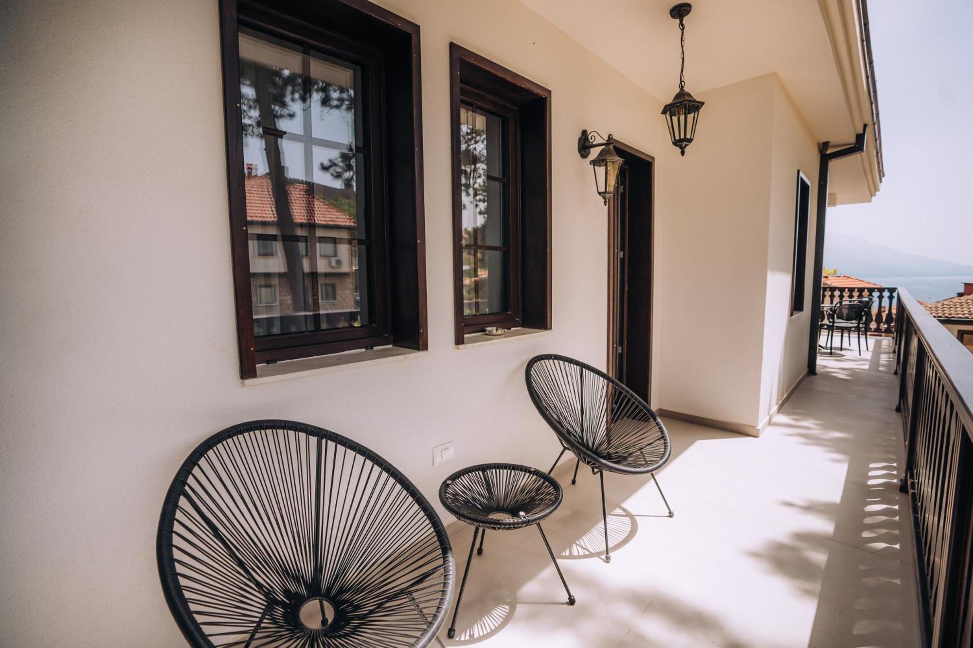 Villa Pupin Gorna Porta Ohrid Esterno foto