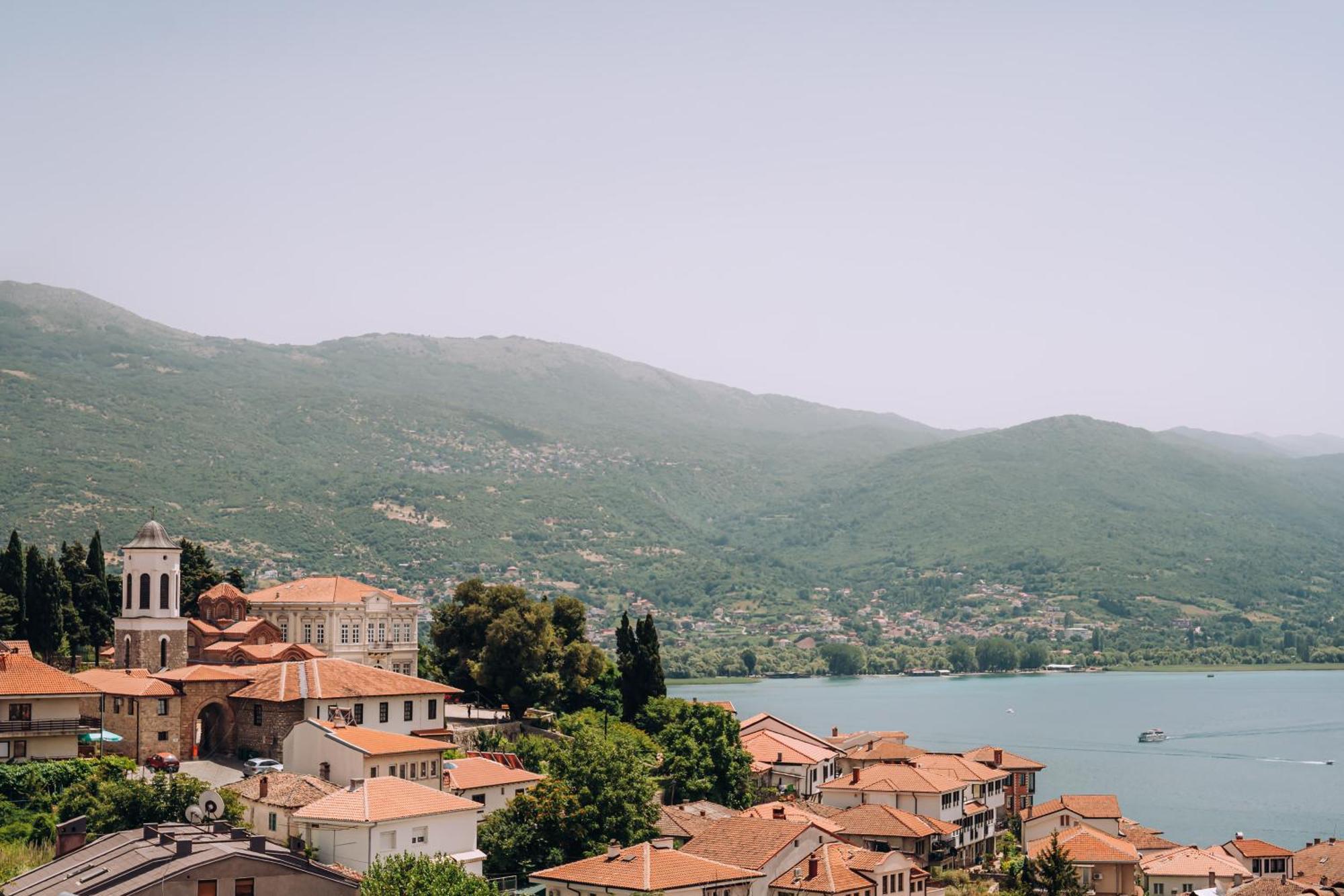Villa Pupin Gorna Porta Ohrid Esterno foto
