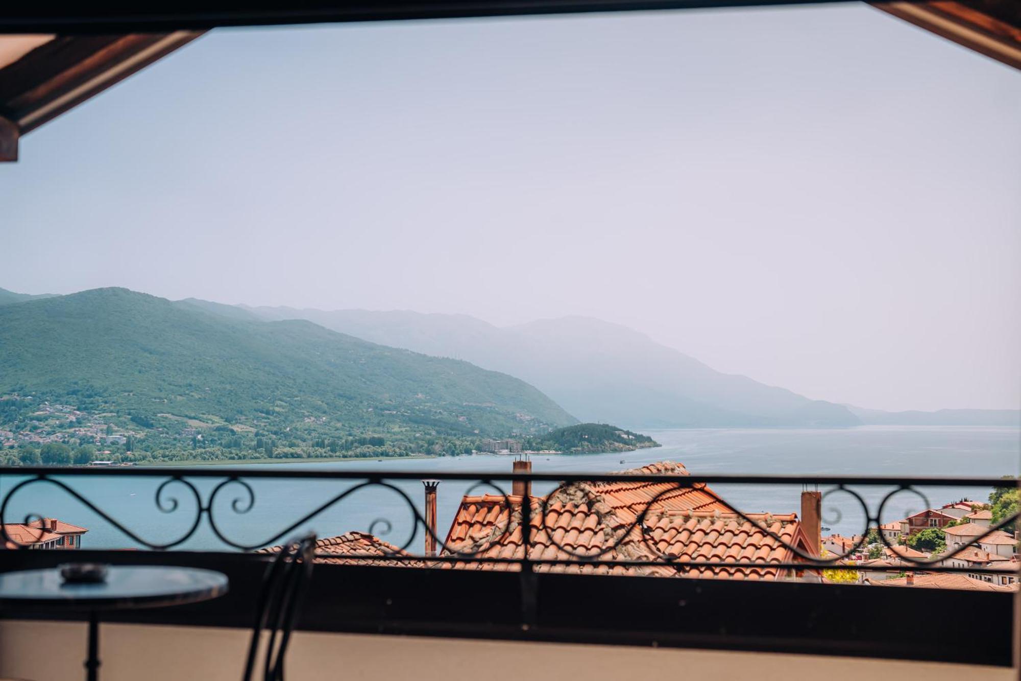 Villa Pupin Gorna Porta Ohrid Esterno foto