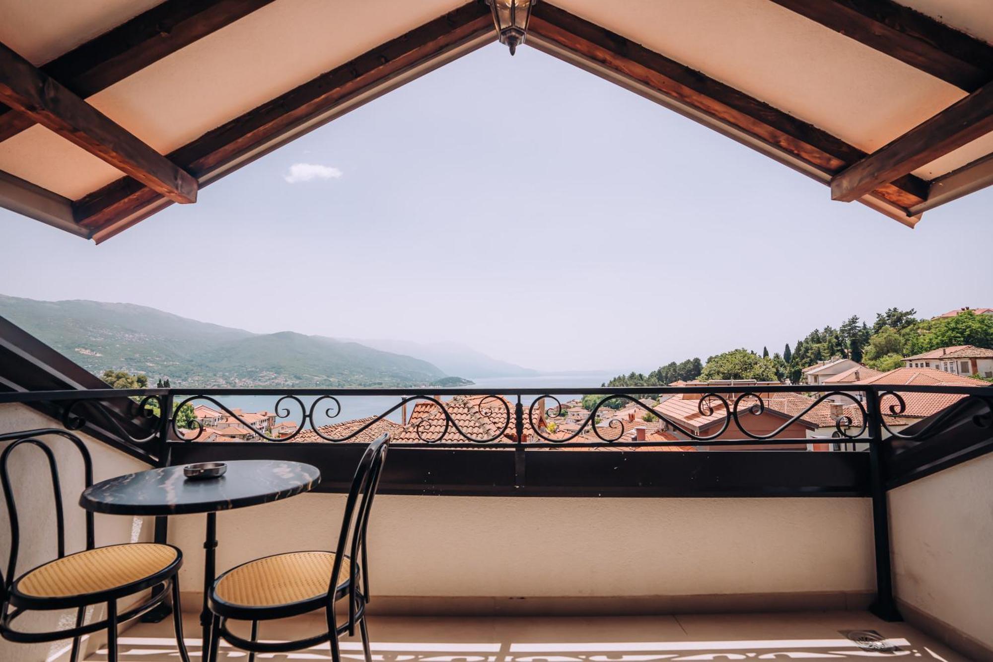 Villa Pupin Gorna Porta Ohrid Esterno foto