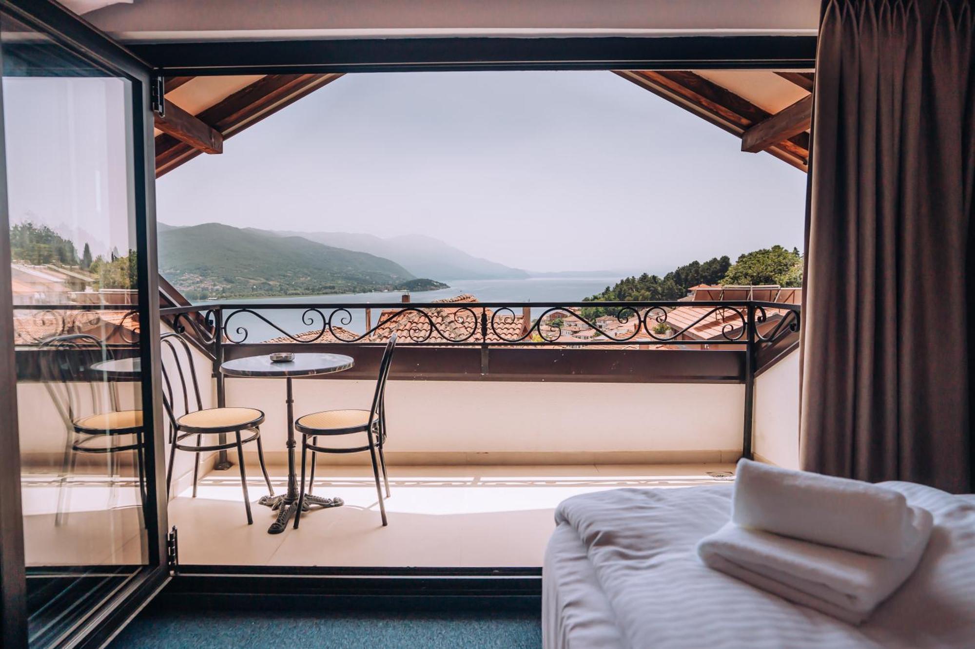 Villa Pupin Gorna Porta Ohrid Esterno foto