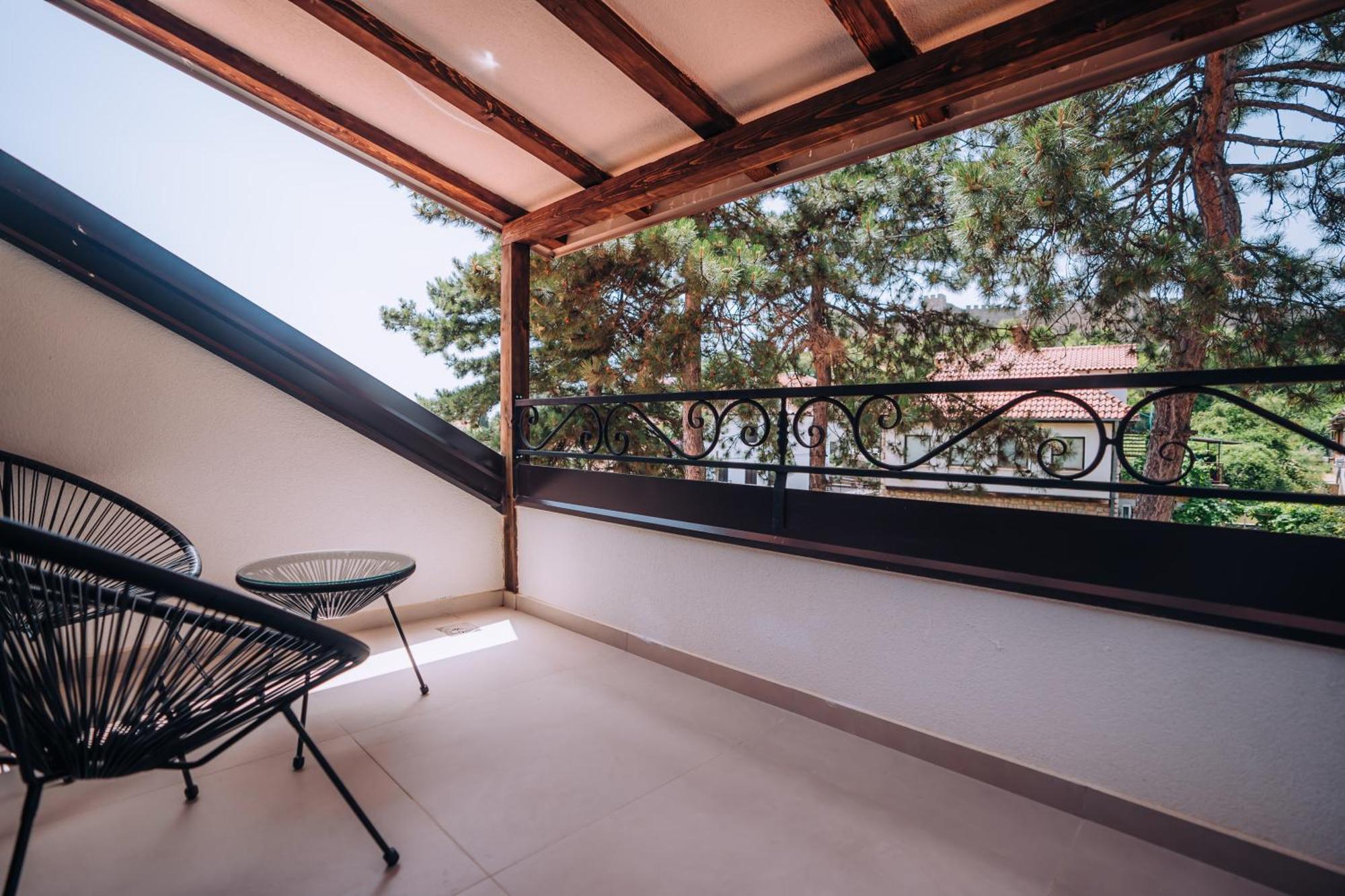 Villa Pupin Gorna Porta Ohrid Esterno foto
