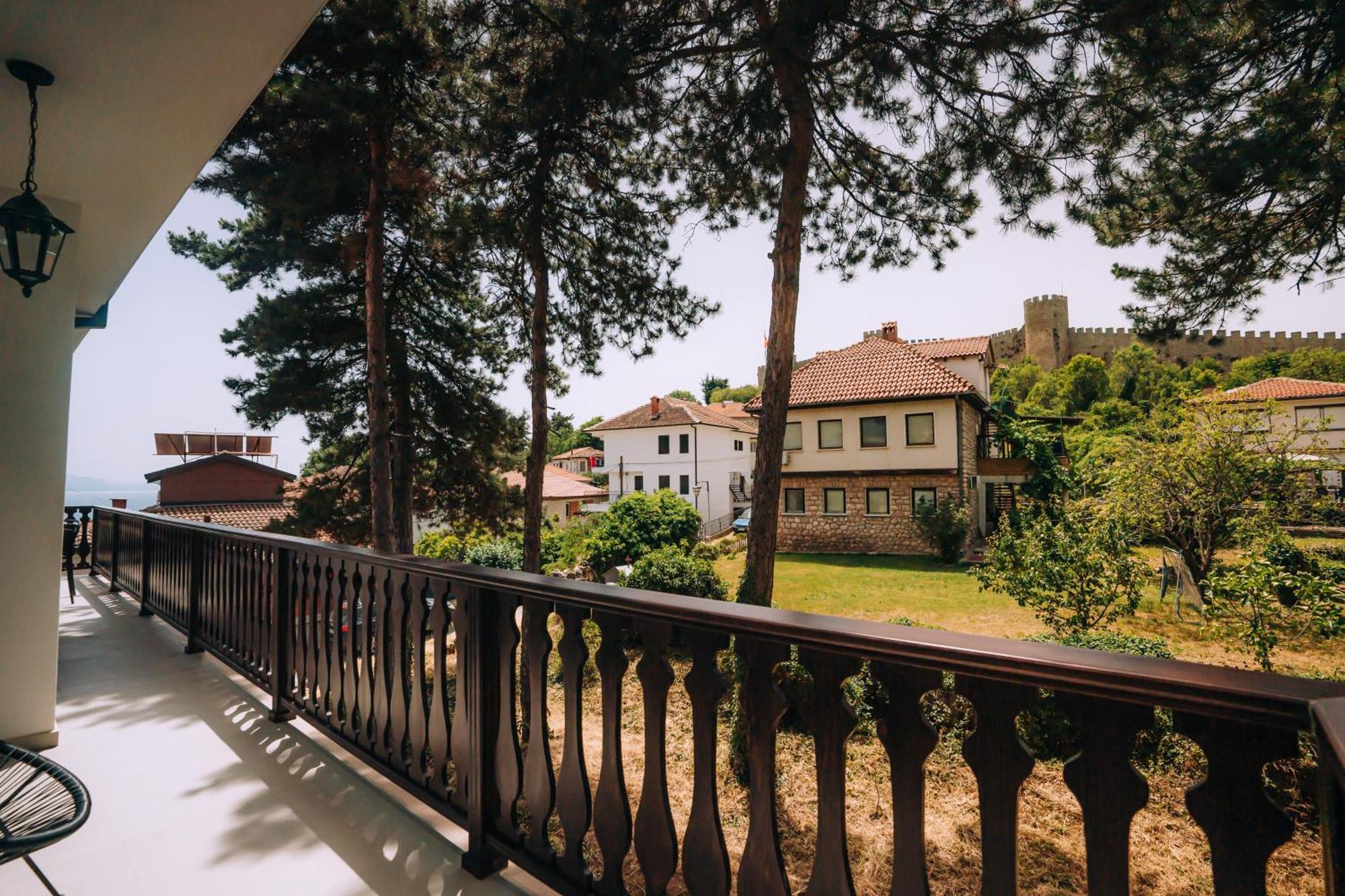 Villa Pupin Gorna Porta Ohrid Esterno foto