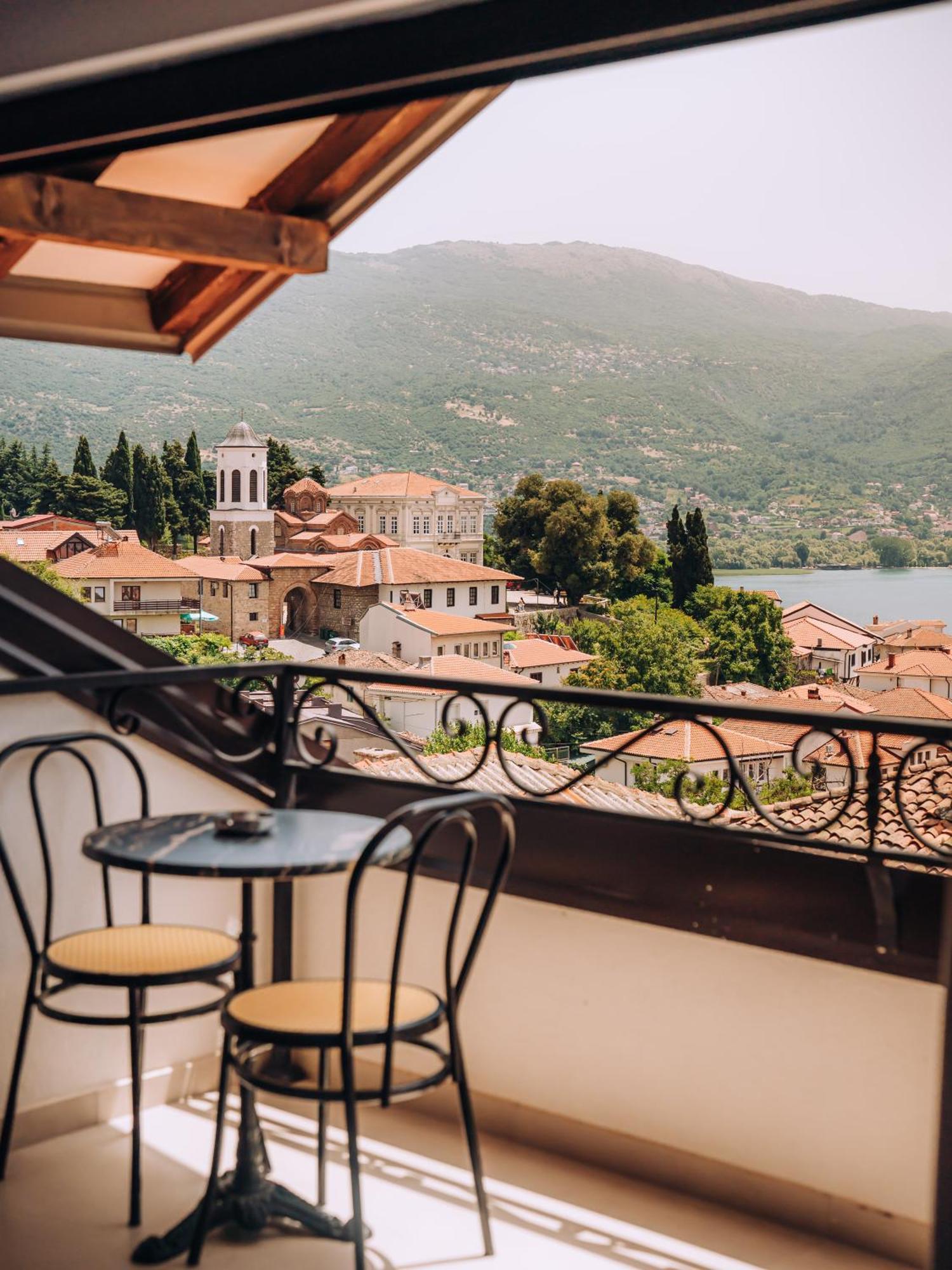 Villa Pupin Gorna Porta Ohrid Esterno foto